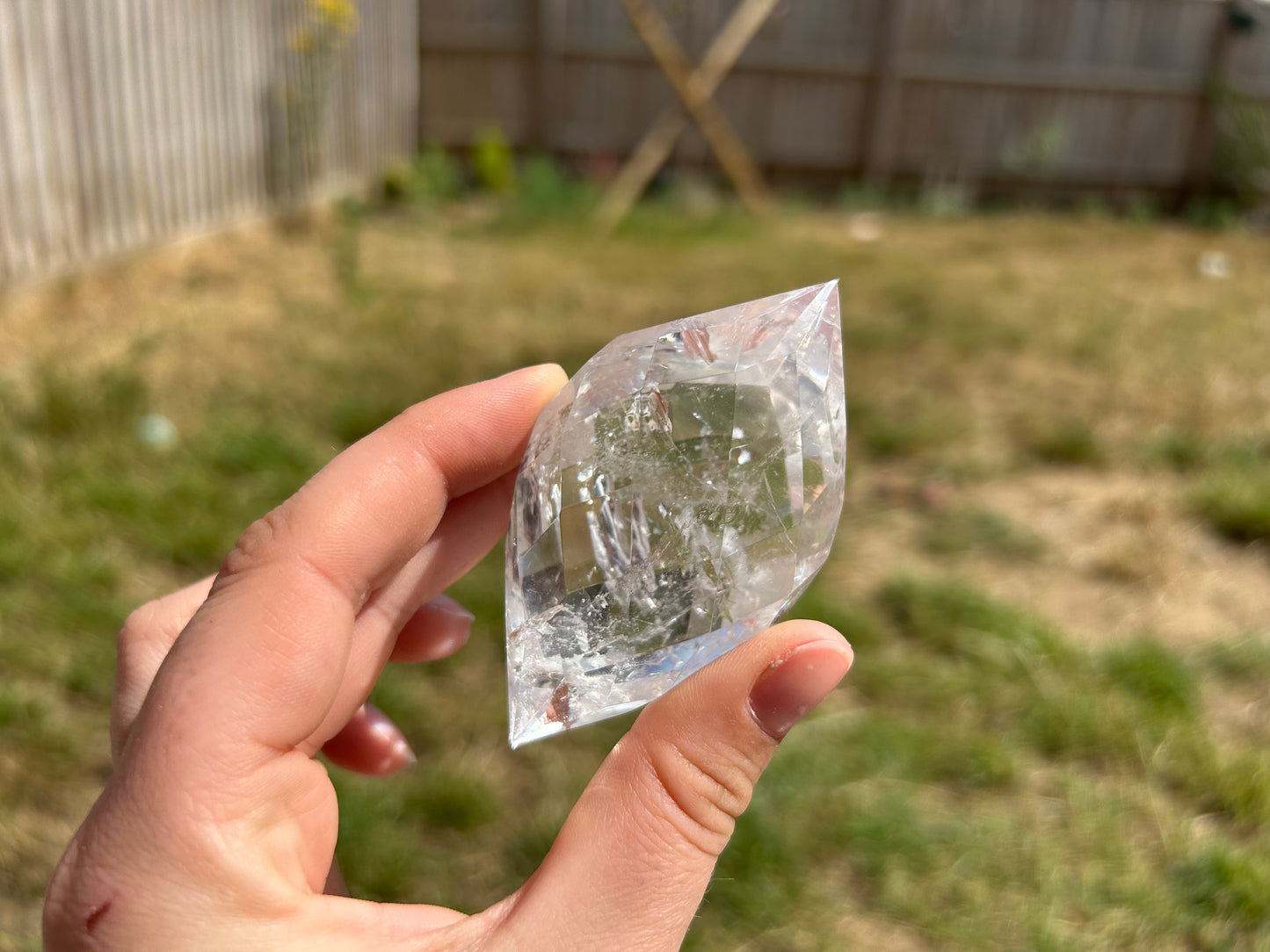 Clear Quartz Faceted Gems 3kg