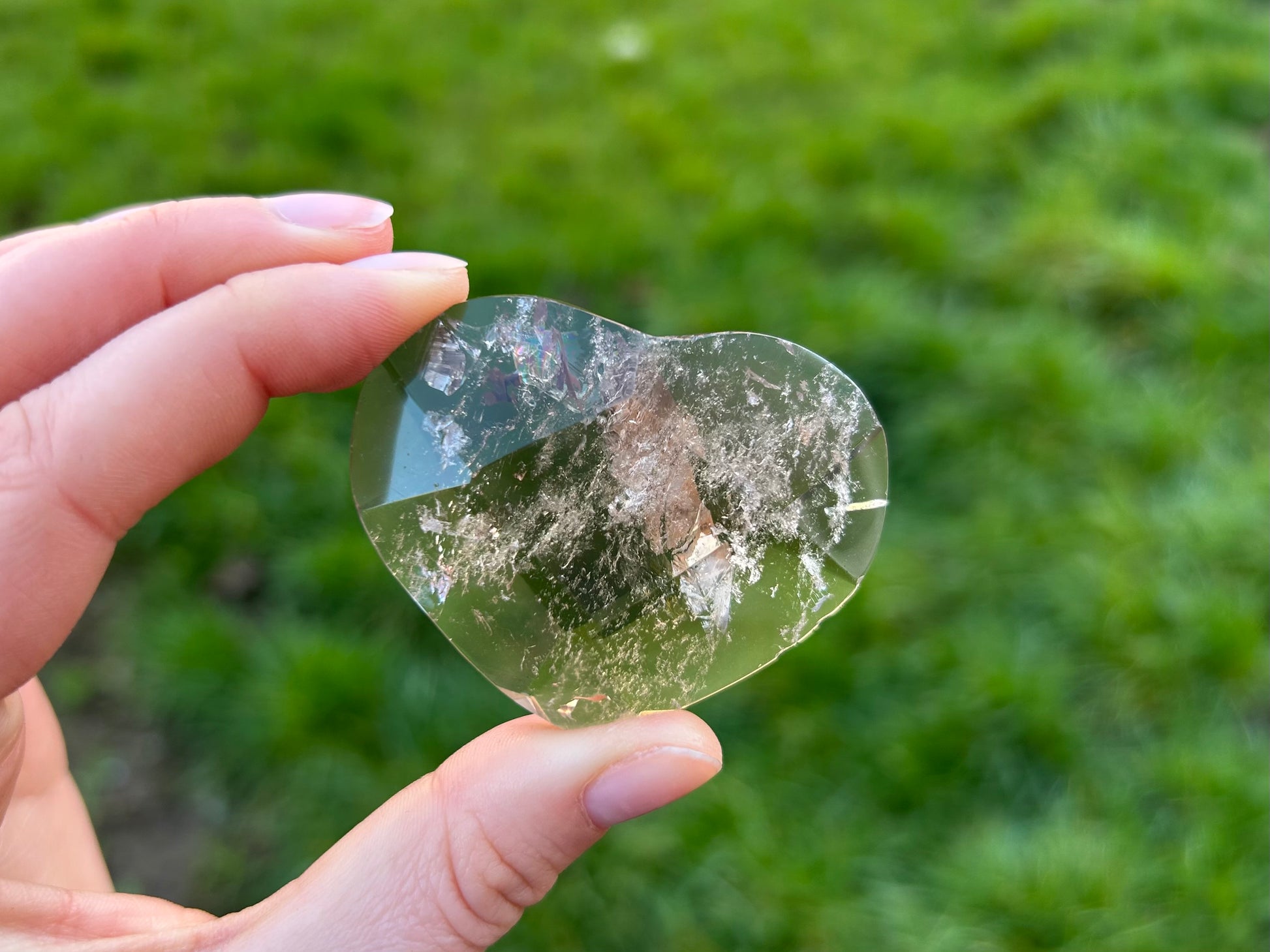 Smoky Quartz Faceted Hearts - Lilith and Athena Wholesale