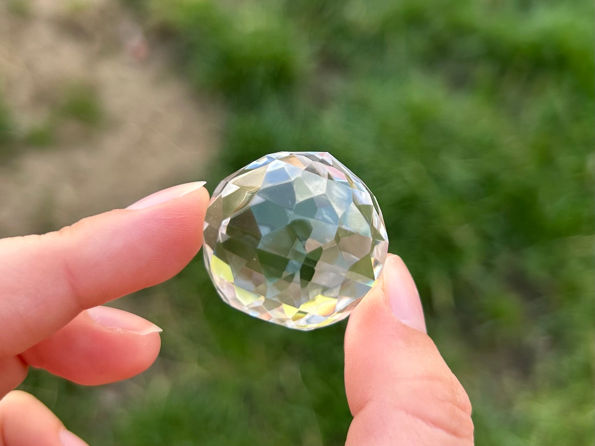 Clear Quartz Faceted Spheres Gem Grade - Lilith and Athena Wholesale
