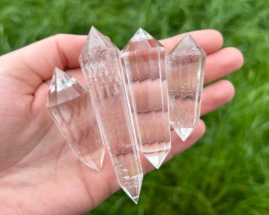 Clear Quartz Vogels - Lilith and Athena Wholesale
