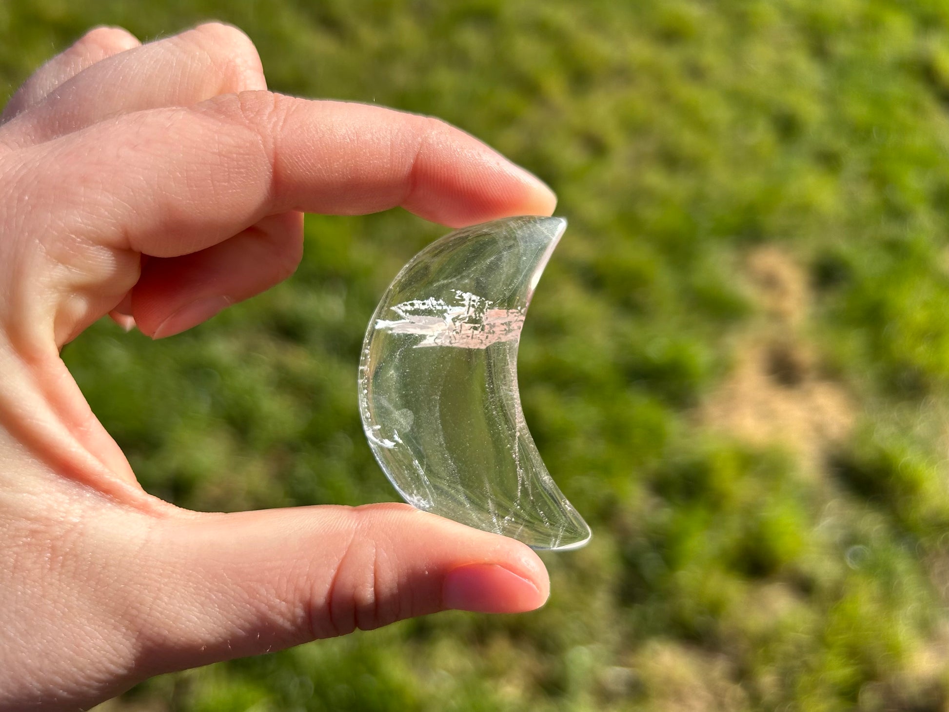 Clear Quartz Moons - Lilith and Athena Wholesale