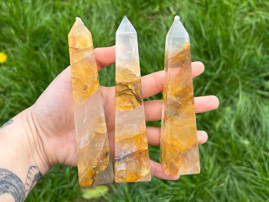 Golden Healer Obelisks - Lilith and Athena Wholesale