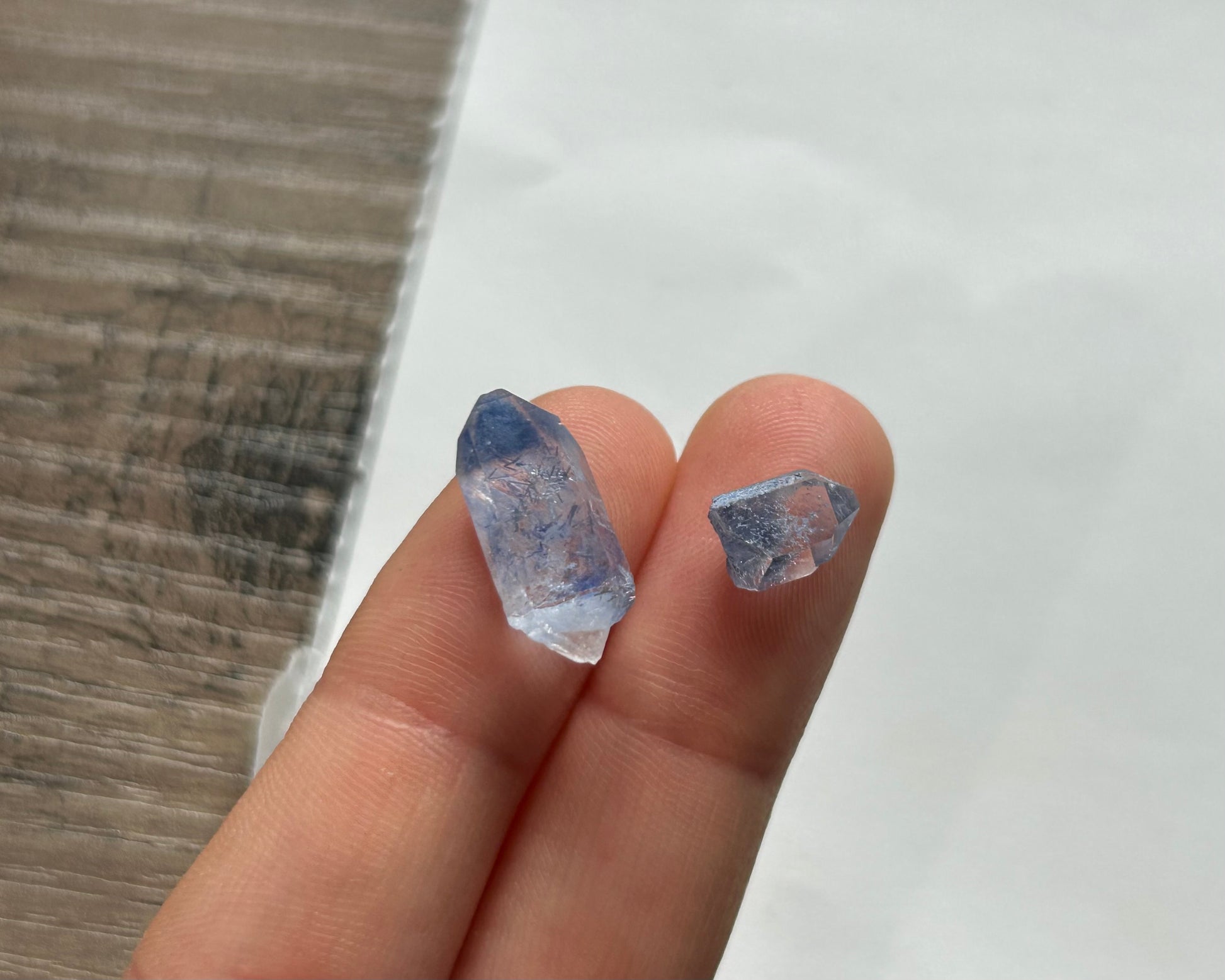A+ Rare Blue Dumortierite Raw Points - Lilith and Athena Wholesale