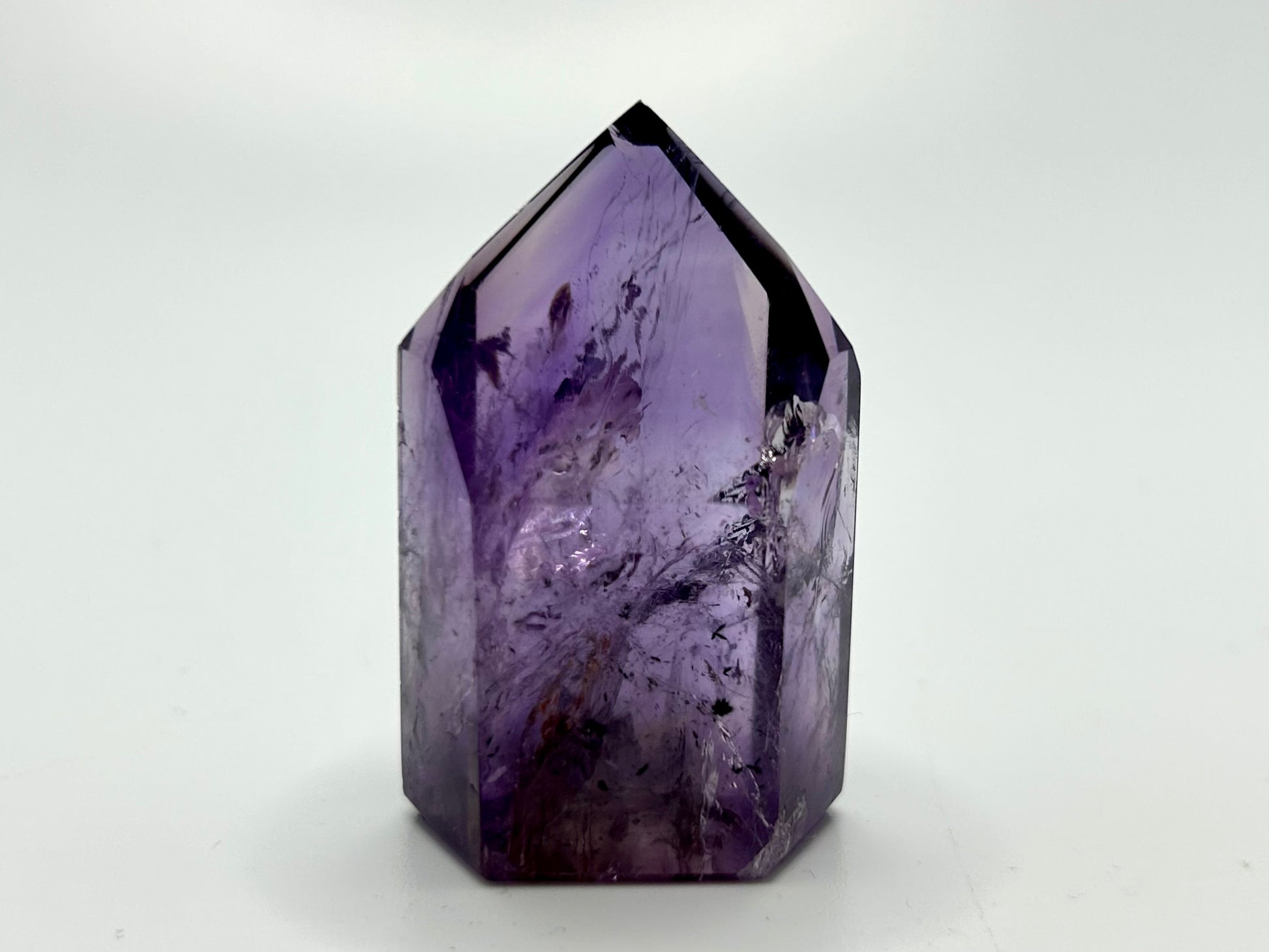 Phantom Amethyst x Hollandite Mini Points A+ - Lilith and Athena Wholesale