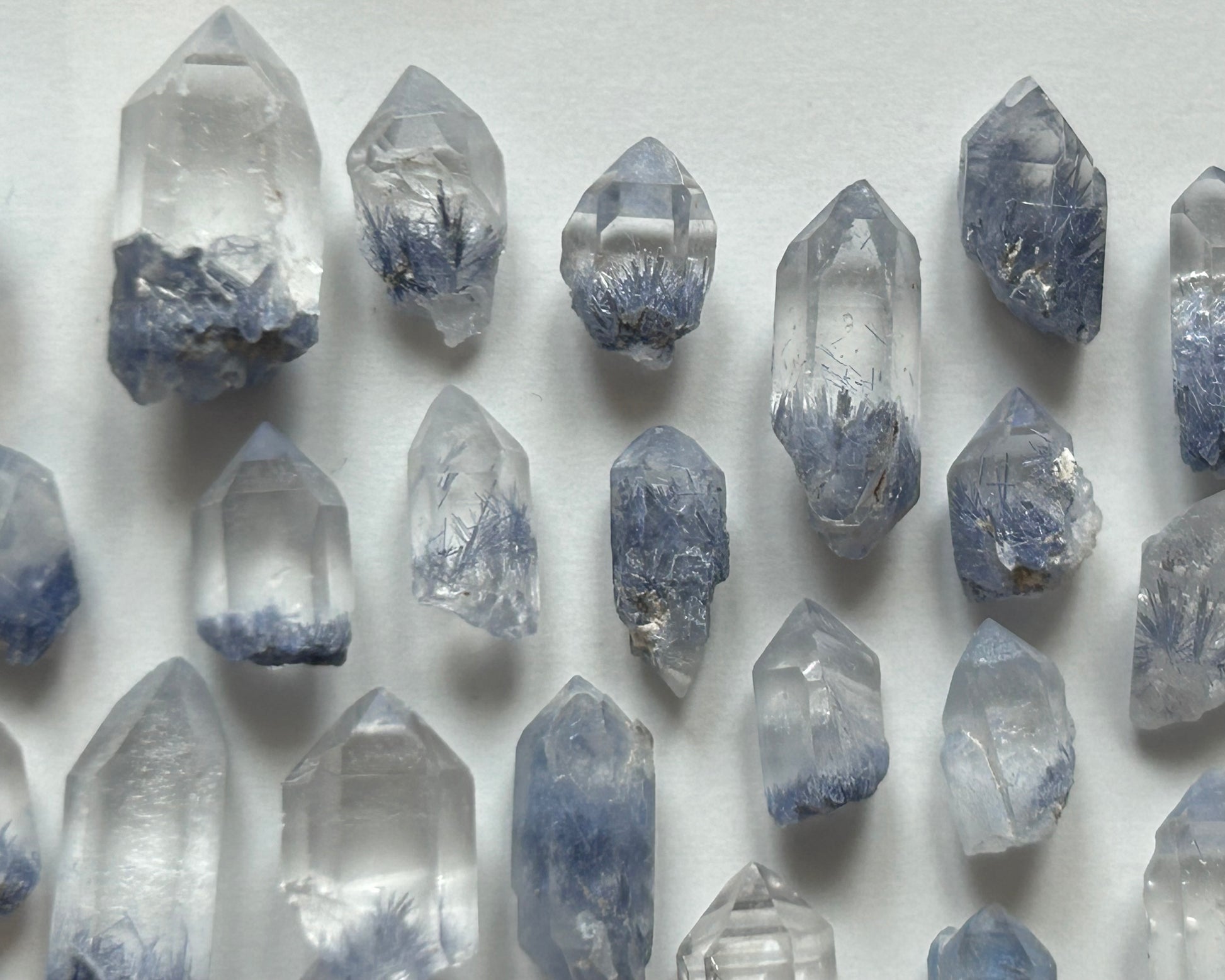 A+ Rare Blue Dumortierite Raw Points - Lilith and Athena Wholesale