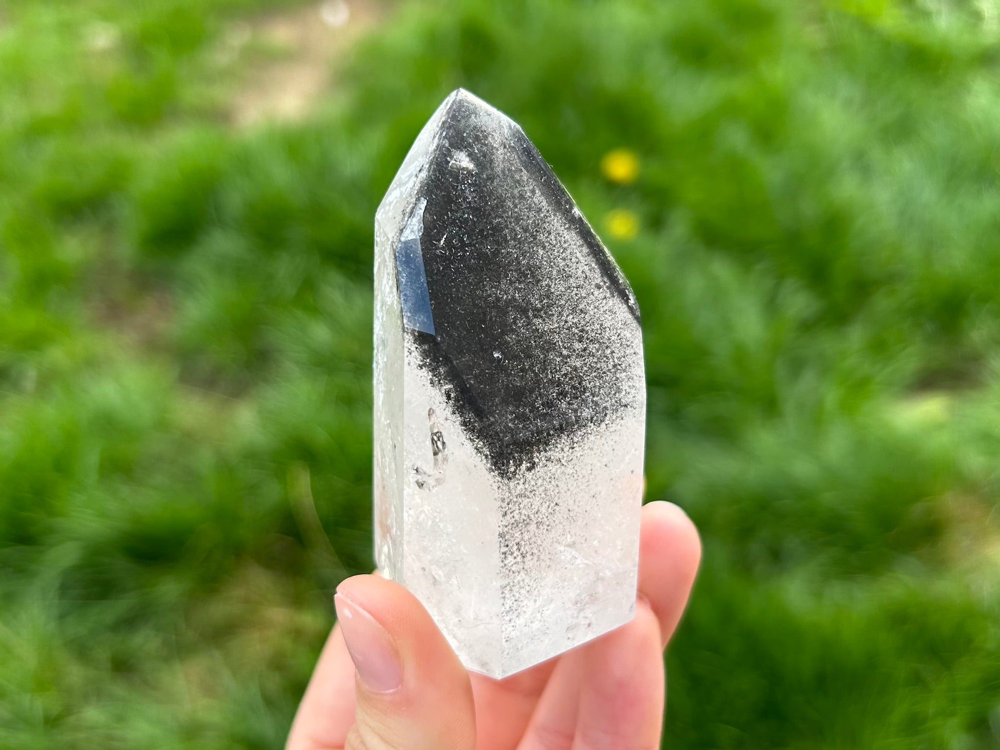 Rare Black Phantom Quartz - Lilith and Athena Wholesale