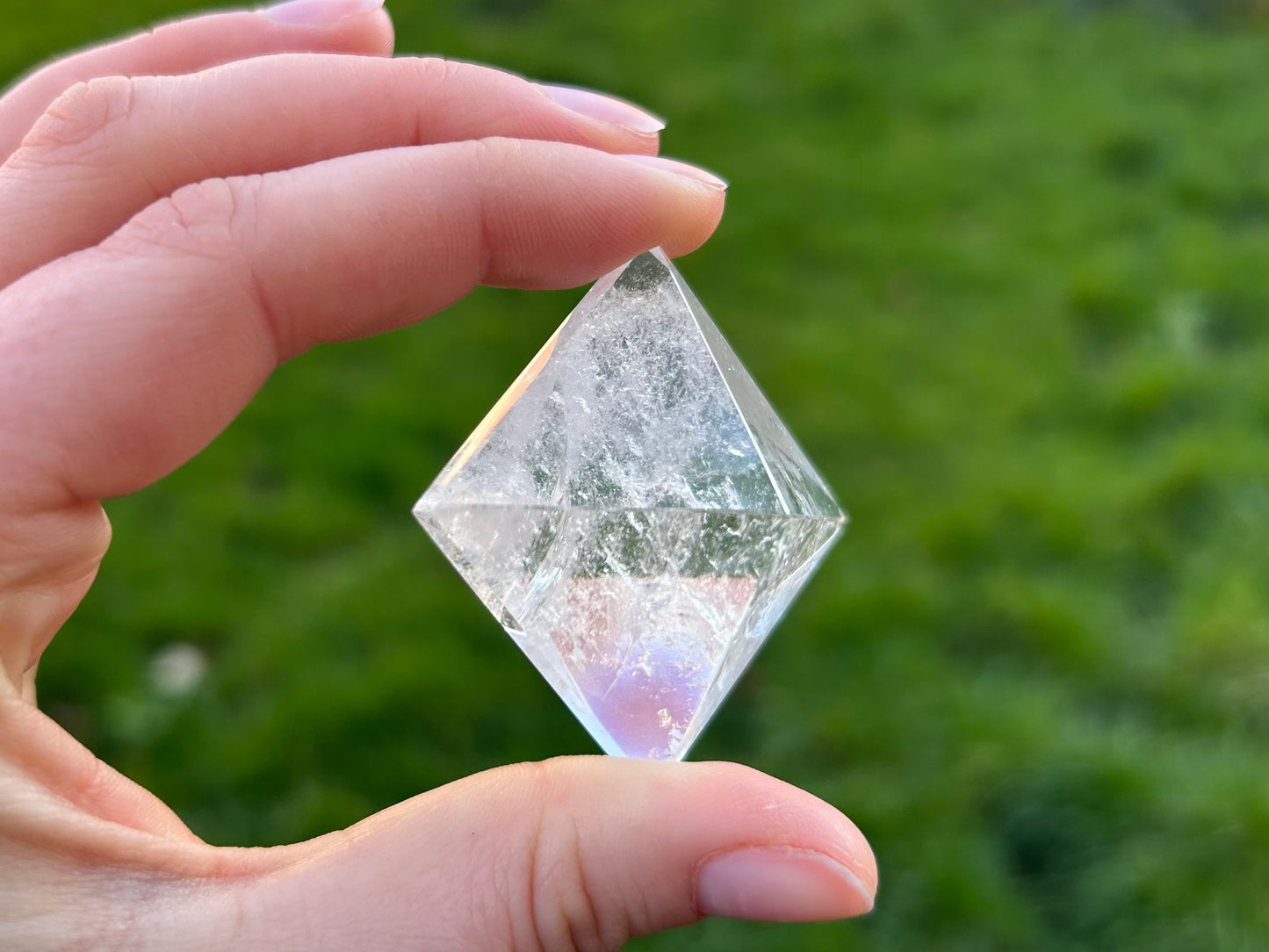 Clear Quartz Octahedrons