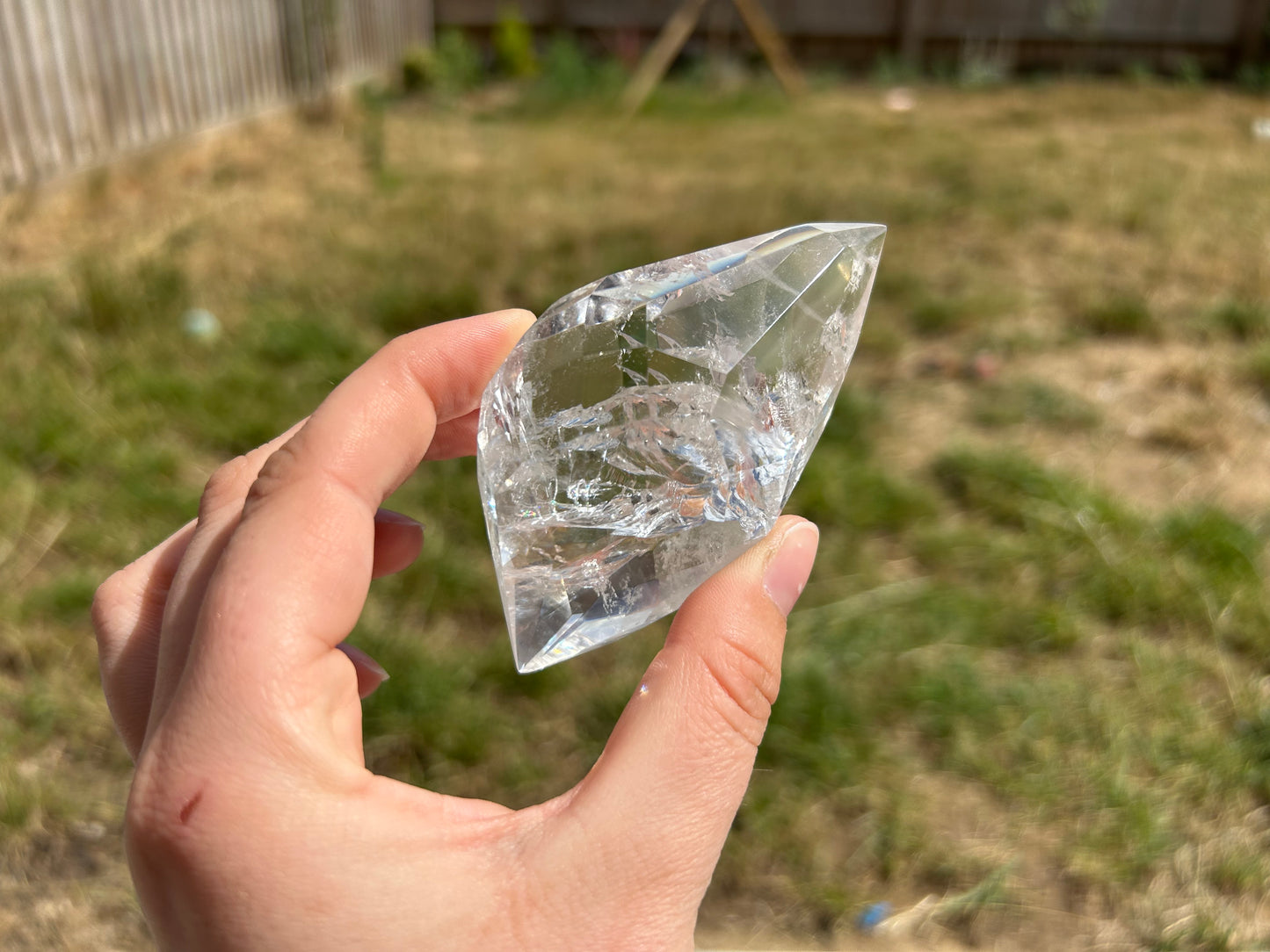 Clear Quartz Faceted Gems 3kg