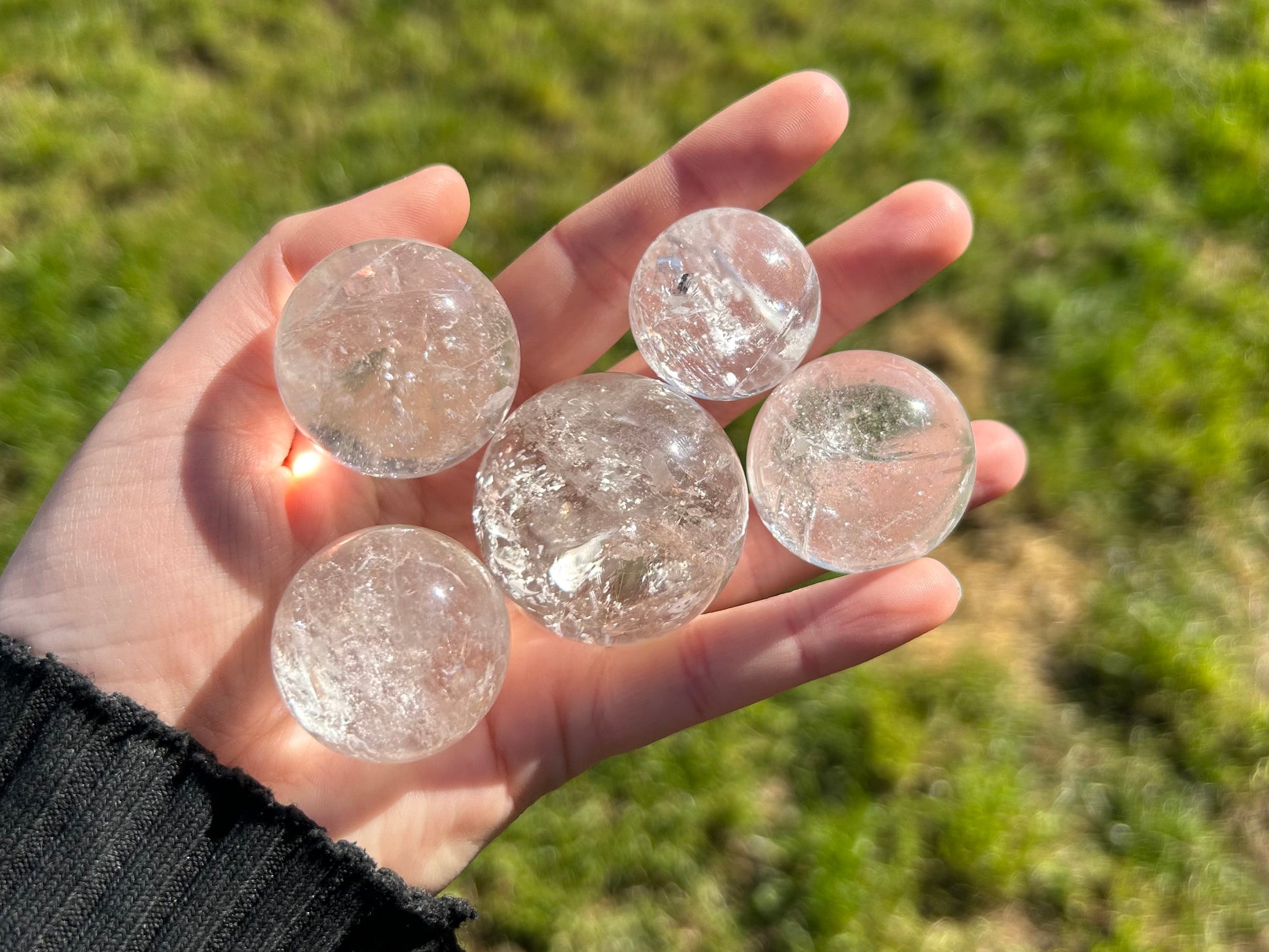 Small Quartz Spheres - Lilith and Athena Wholesale