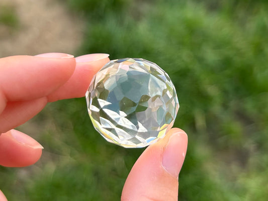 Clear Quartz Faceted Spheres Gem Grade - Lilith and Athena Wholesale
