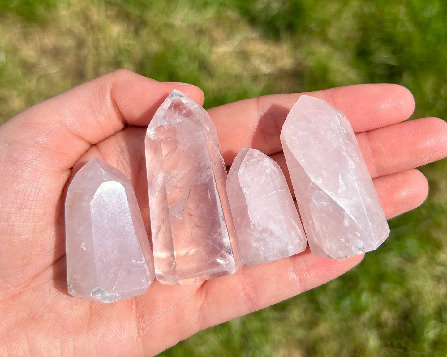 Rose Quartz Mini Points - Lilith and Athena Wholesale