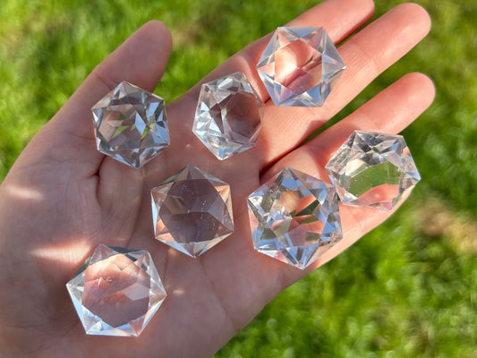 Lemurian Faceted Diamonds Gem Grade - Lilith and Athena Wholesale