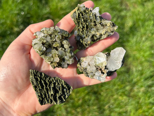 Green Forest Epidote - Lilith and Athena Wholesale