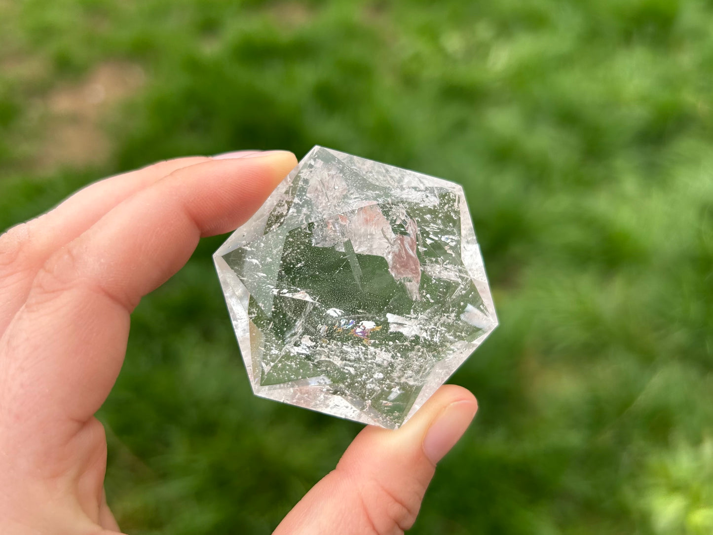 Clear Quartz Faceted Stars - Lilith and Athena Wholesale