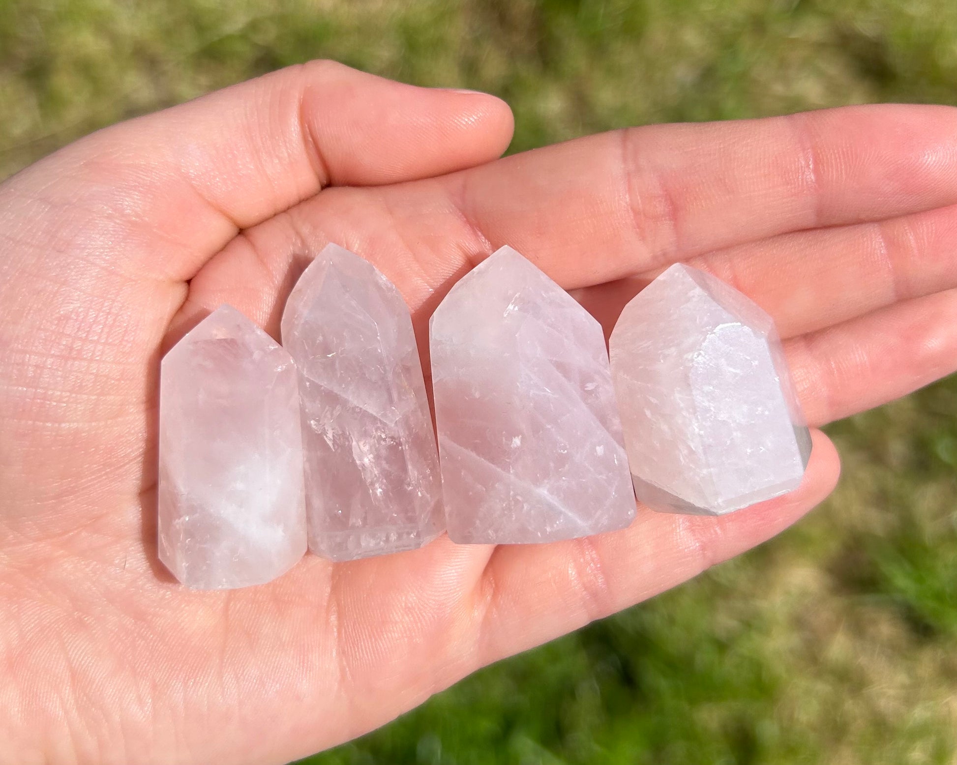 Rose Quartz Mini Points - Lilith and Athena Wholesale
