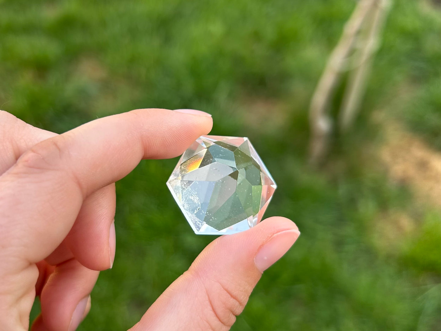Lemurian Faceted Diamonds Gem Grade