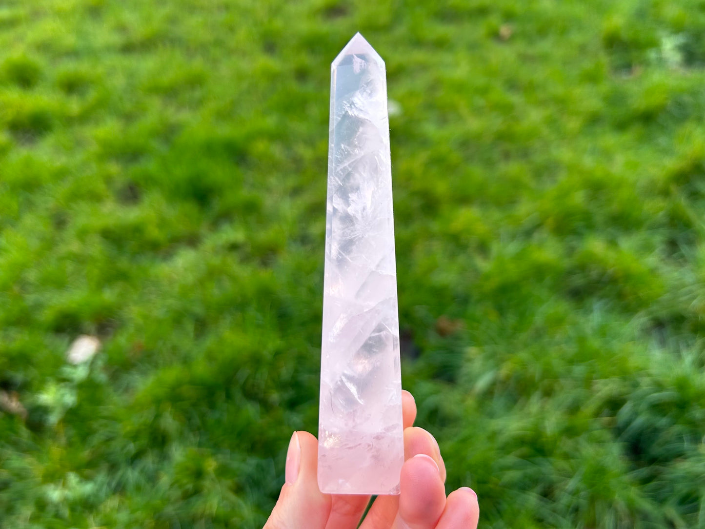 Rose Quartz Obelisks