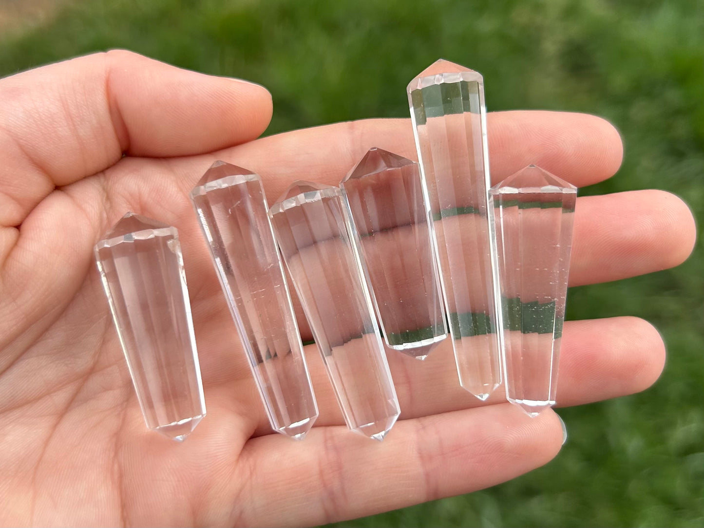 AAA Clear Quartz Mini Vogels - Lilith and Athena Wholesale