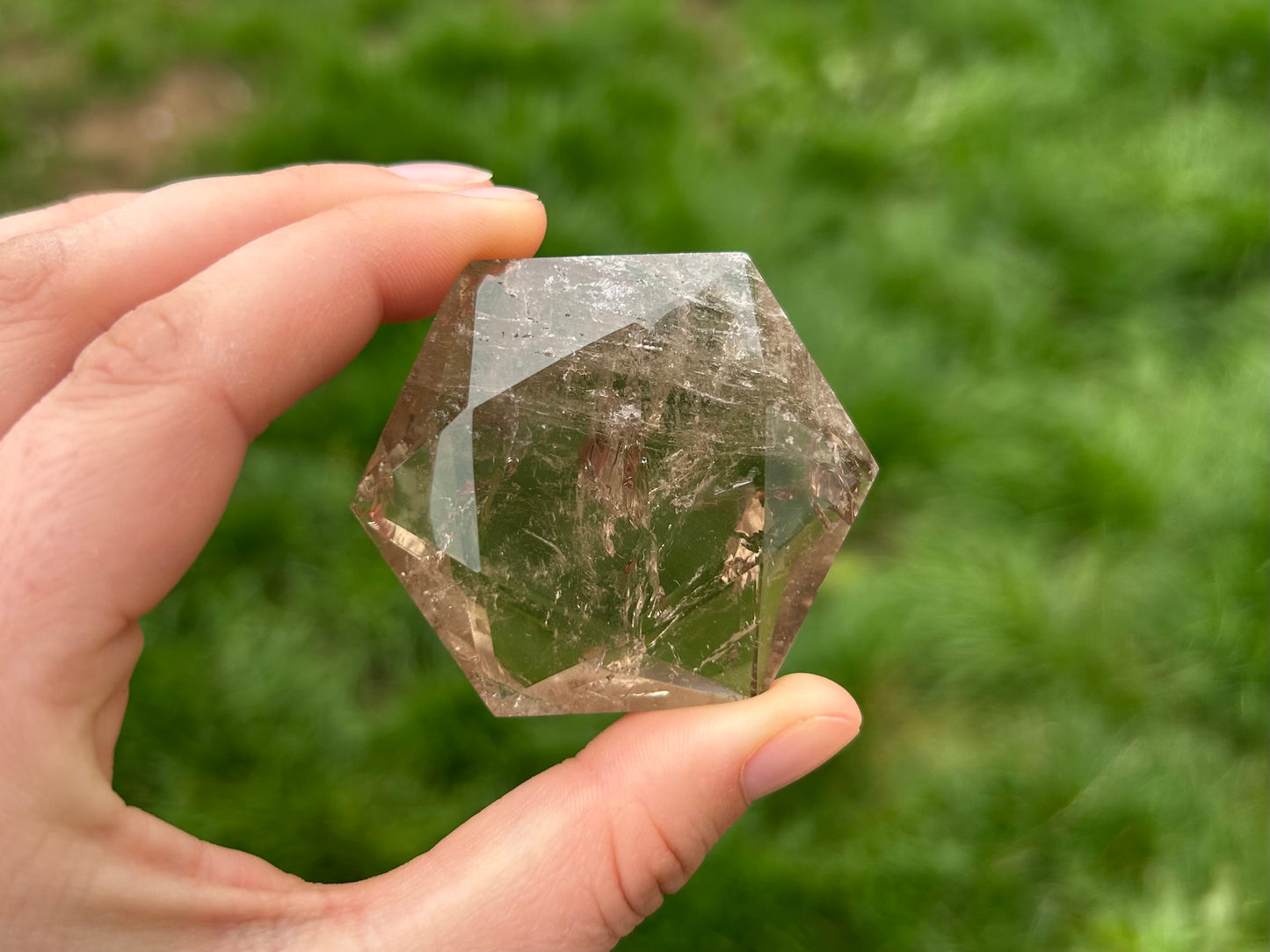 Smoky Quartz Faceted Stars - Lilith and Athena Wholesale