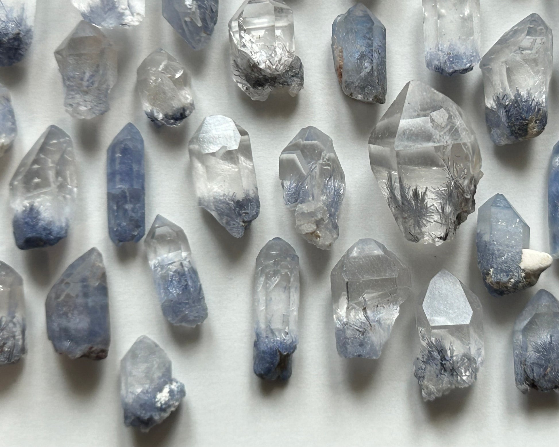 A+ Rare Blue Dumortierite Raw Points - Lilith and Athena Wholesale