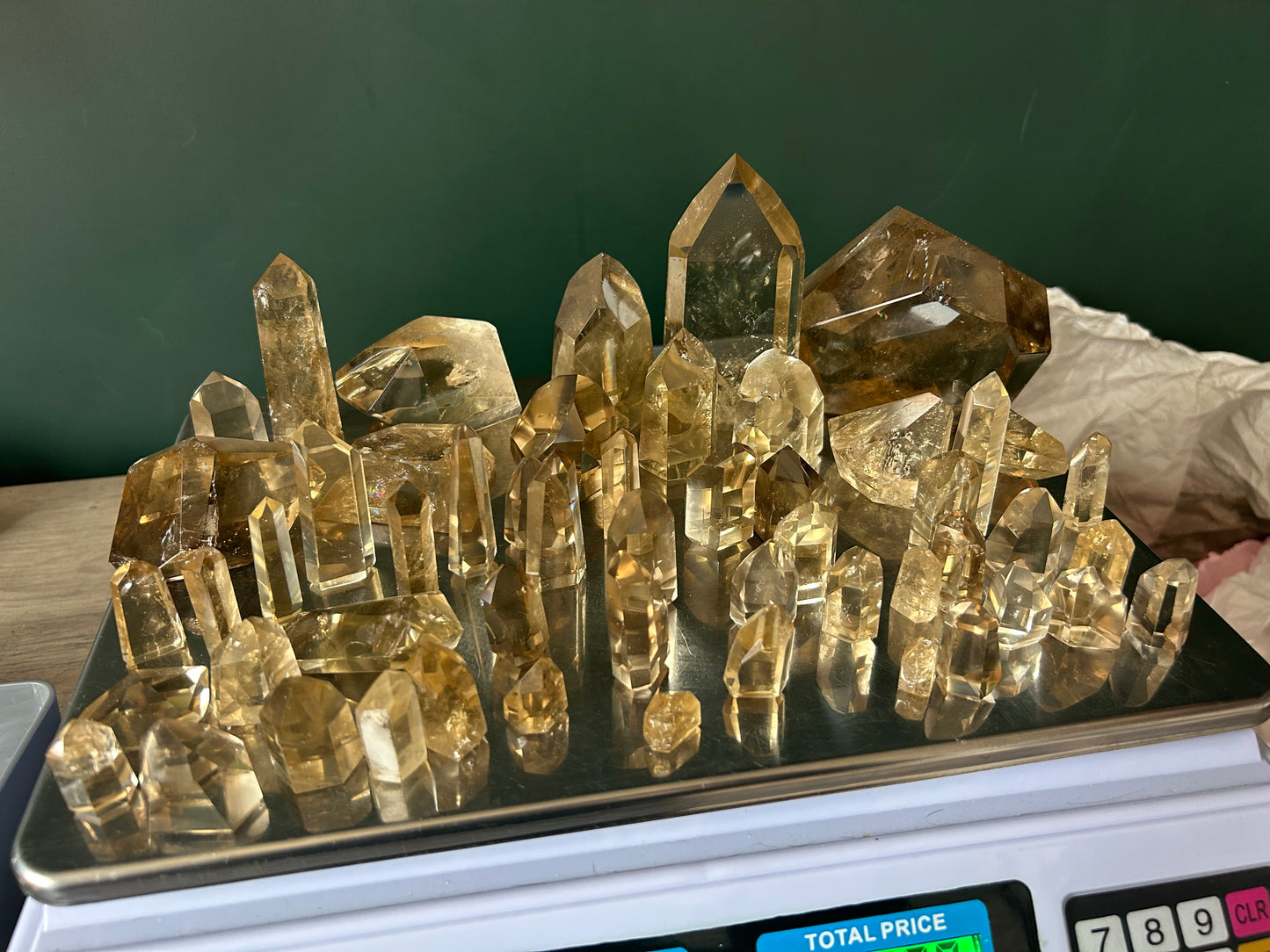 Super Quality Natural Brazilian Citrine - 2.38kg - Lilith and Athena Wholesale