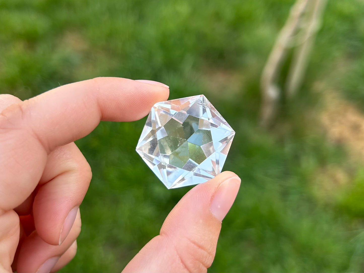 Lemurian Faceted Diamonds Gem Grade
