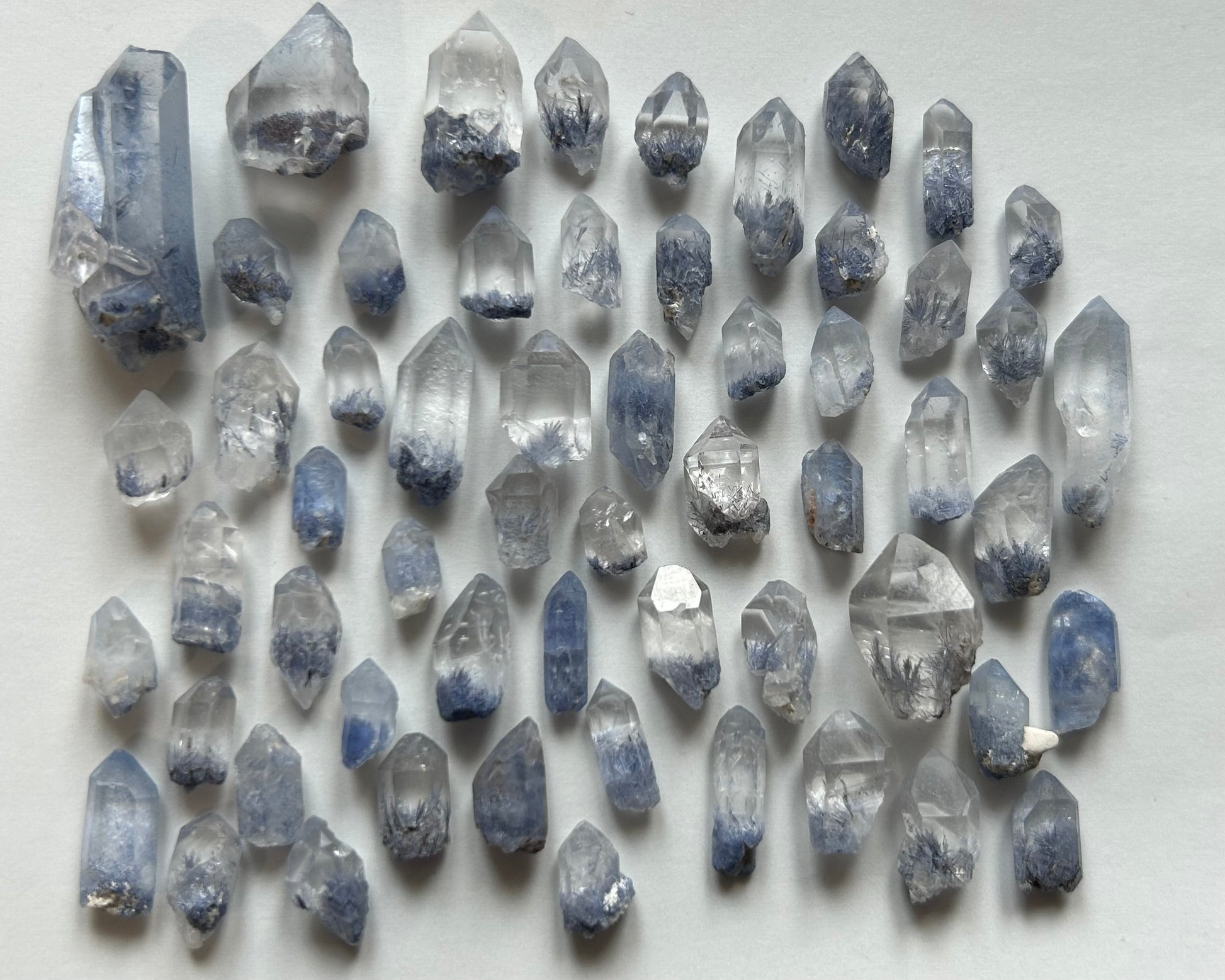 A+ Rare Blue Dumortierite Raw Points - Lilith and Athena Wholesale