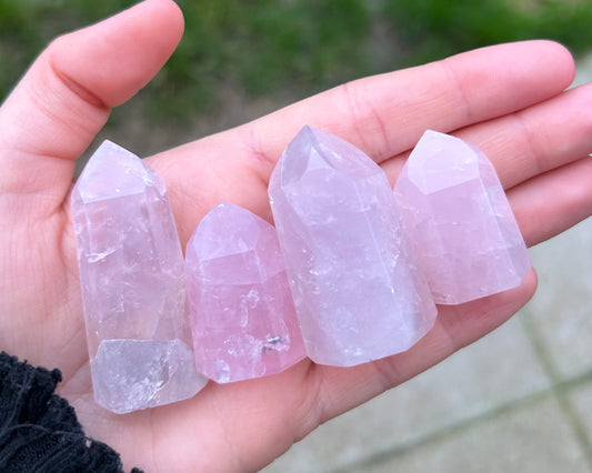 Rose Quartz Mini Points - Lilith and Athena Wholesale