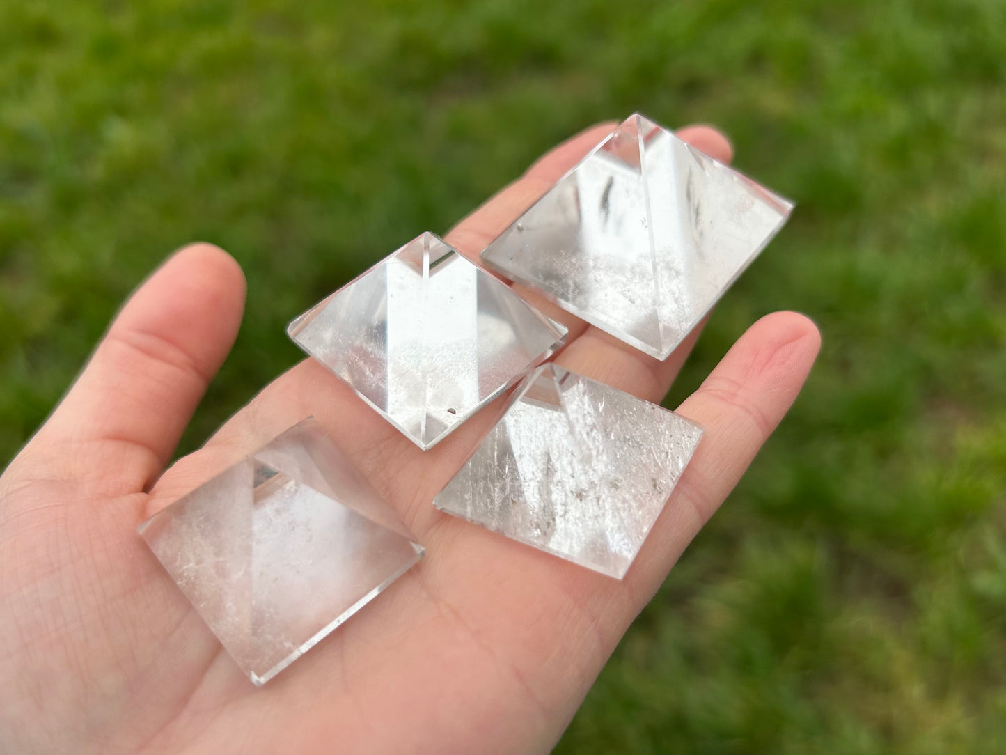A+ Clear Quartz Pyramids - Lilith and Athena Wholesale