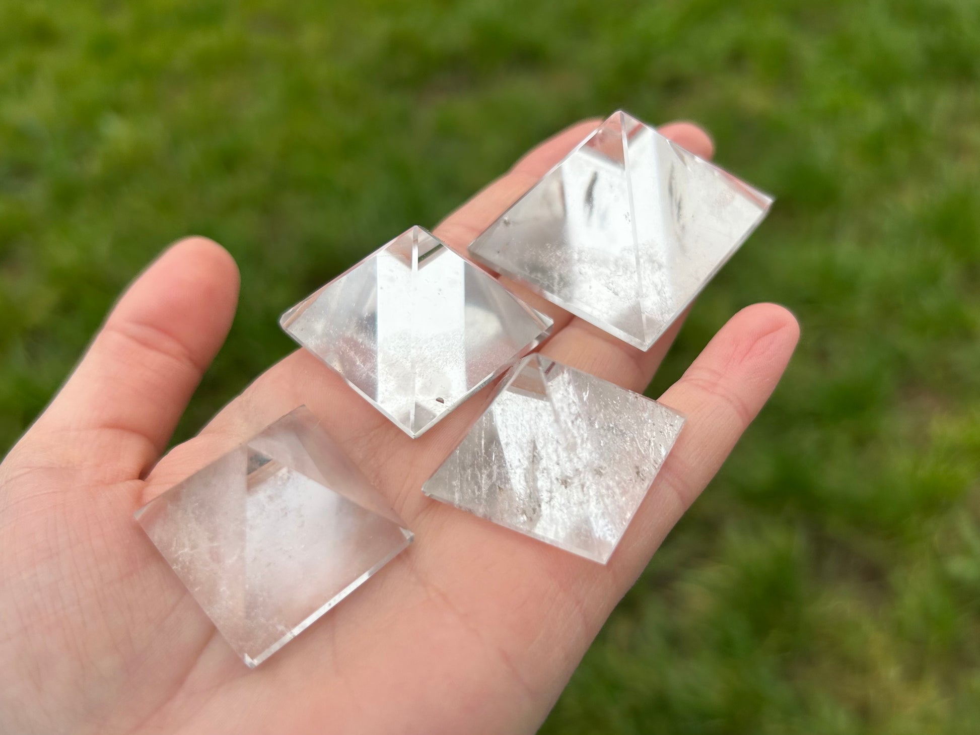 A+ Clear Quartz Pyramids - Lilith and Athena Wholesale