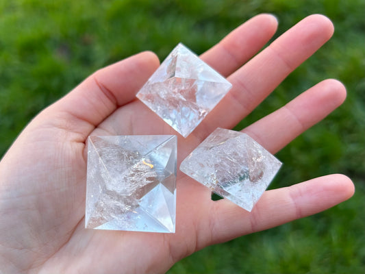 Clear Quartz Octahedrons - Lilith and Athena Wholesale
