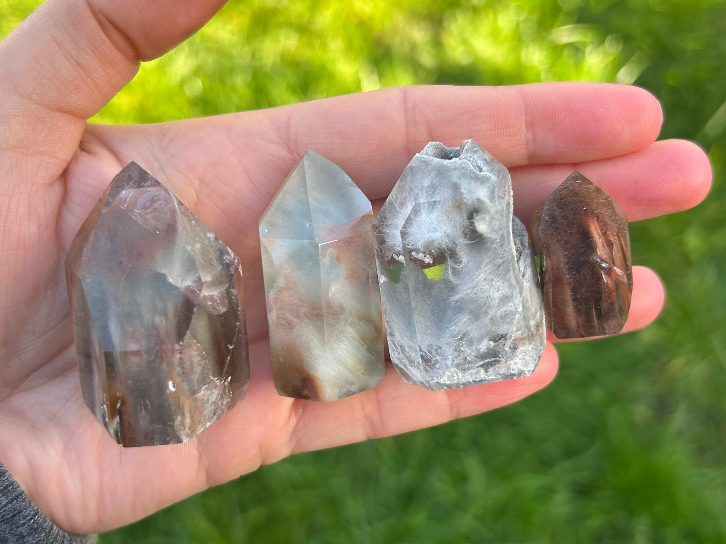 AAA+ Amphibole Quartz - Lilith and Athena Wholesale