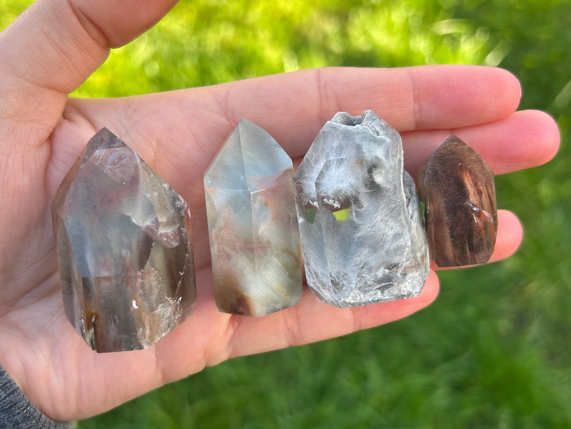 AAA+ Amphibole Quartz - Lilith and Athena Wholesale