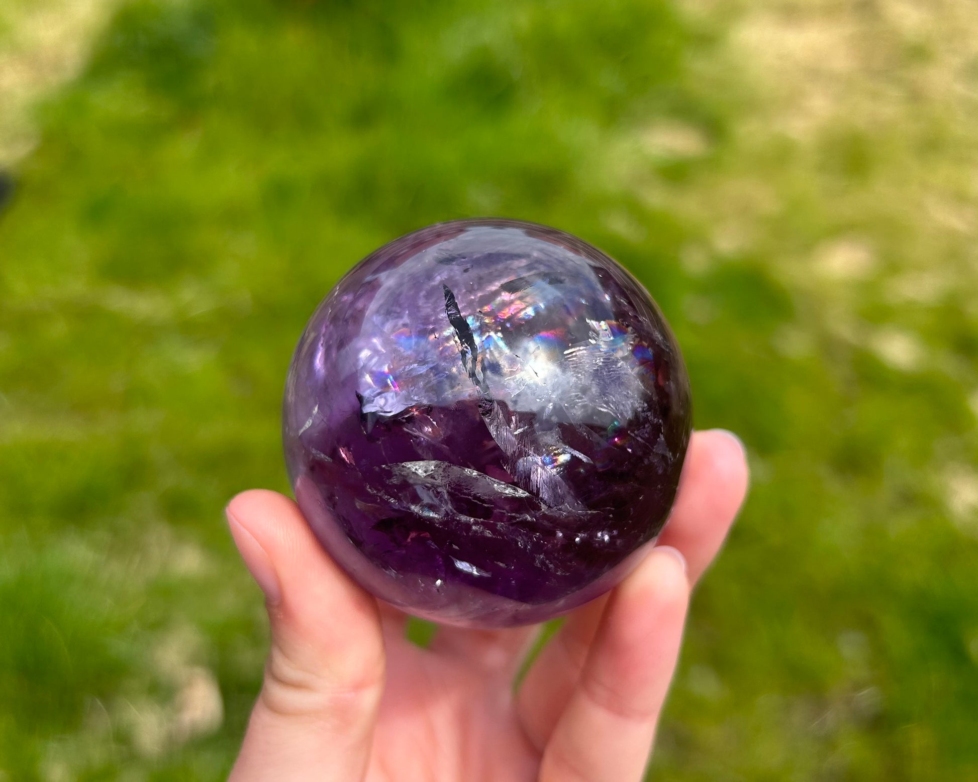 Amethyst Spheres - Lilith and Athena Wholesale