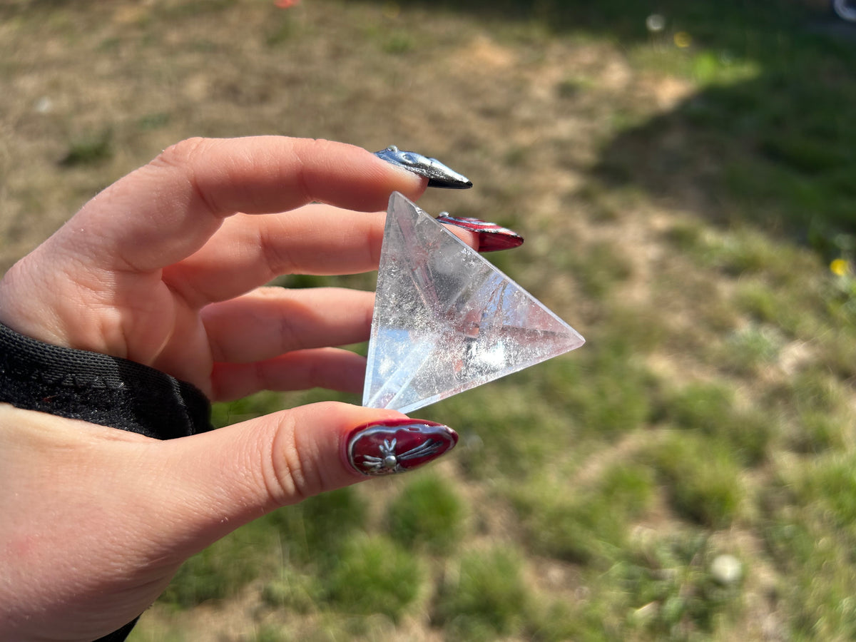 Clear Quartz Tetrahedrons