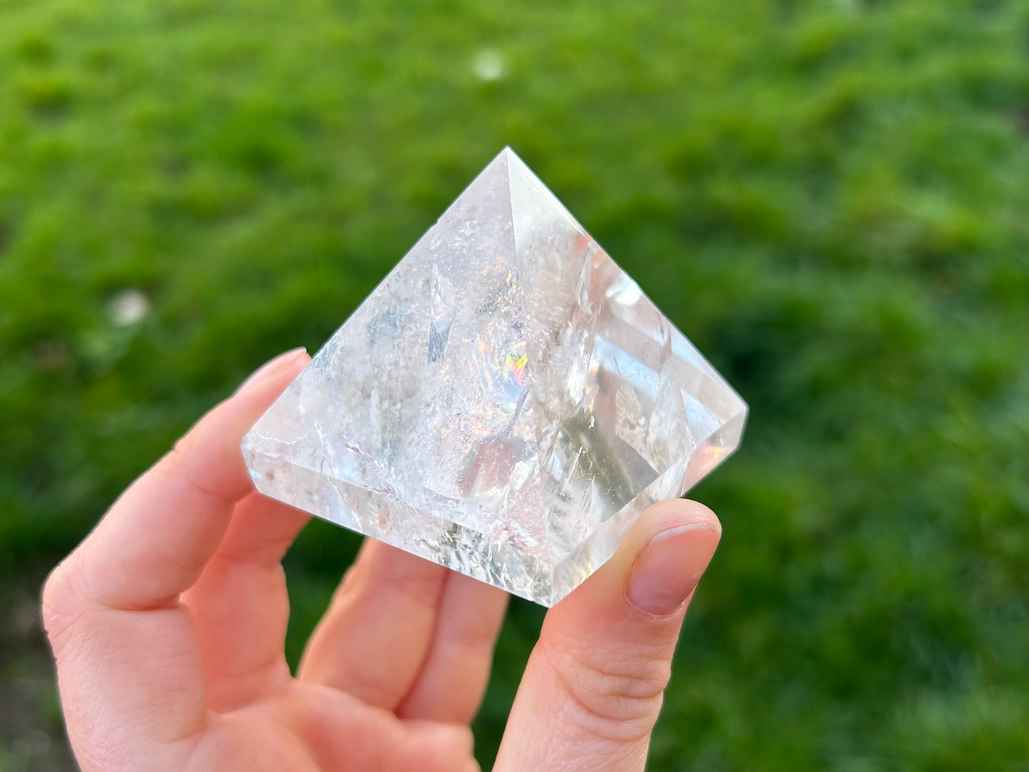 Clear Quartz Pyramids