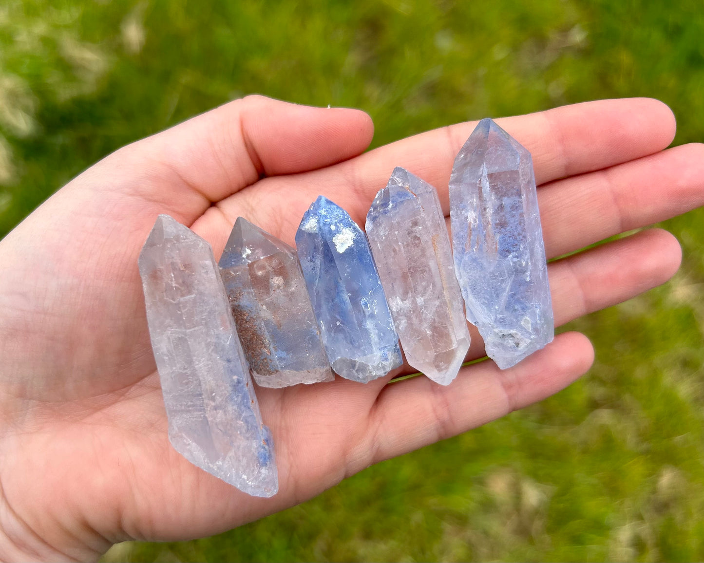 Rare Blue Dumortierite Raw Points - Lilith and Athena Wholesale