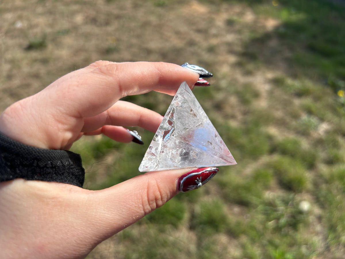 Clear Quartz Tetrahedrons