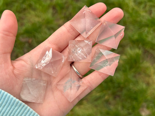 Clear Quartz Pyramids Small - Lilith and Athena Wholesale