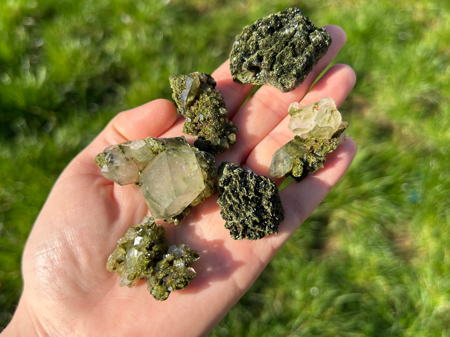 Green Forest Epidote - Lilith and Athena Wholesale
