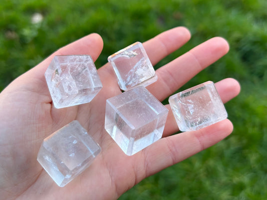 Clear Quartz Cubes