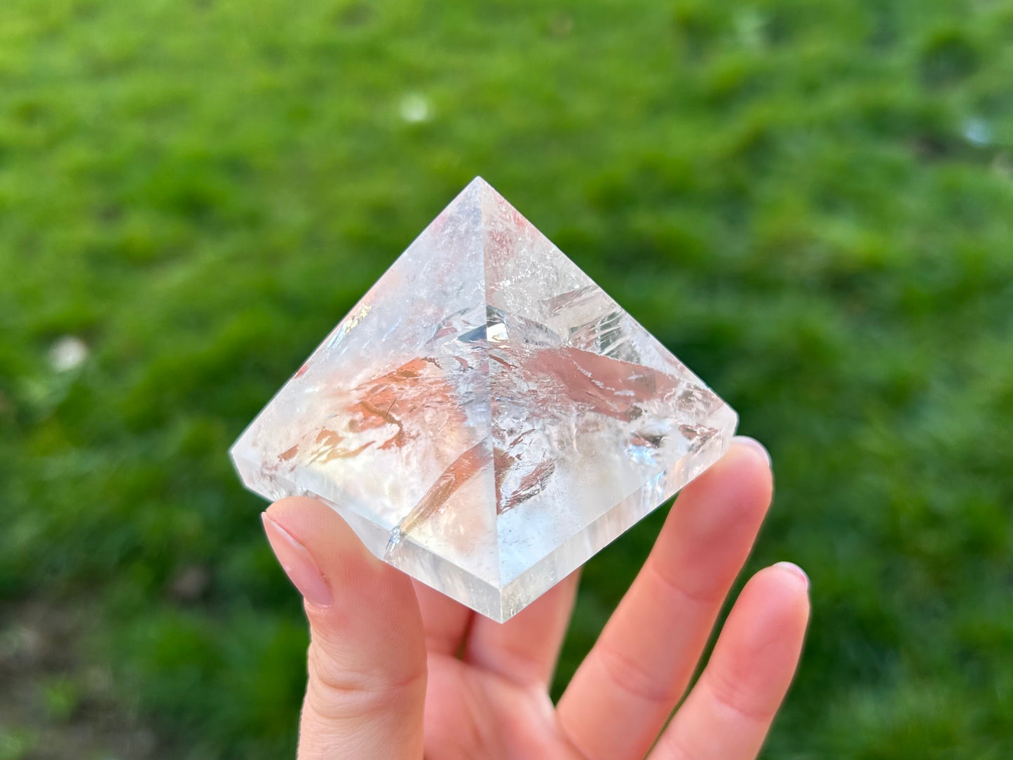 Clear Quartz Pyramids