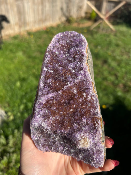 Rainbow Amethyst Cut Bases - Lilith and Athena Wholesale