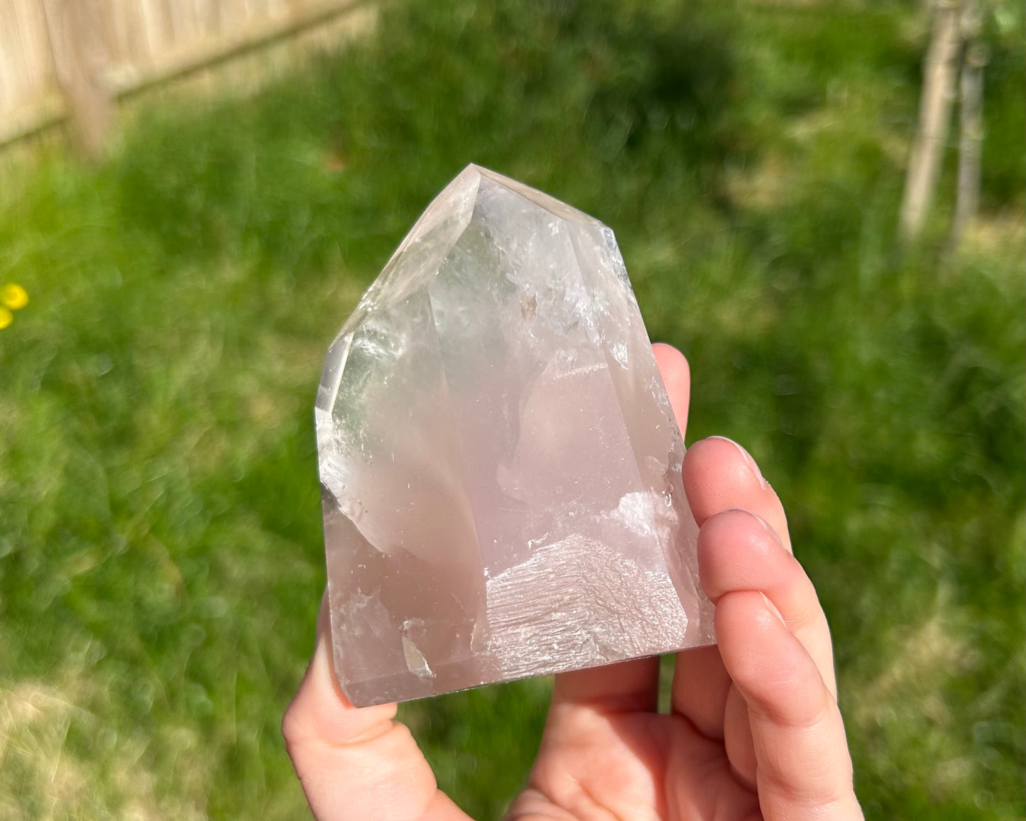 Discount Pink ‘Lithium’ Quartz Statement 310g