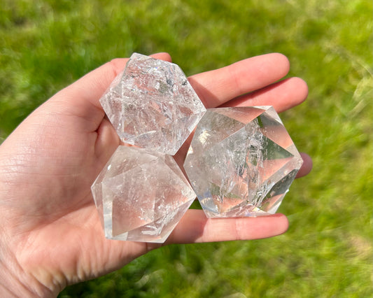 Clear Quartz Icosahedron