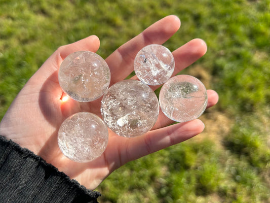 Small Quartz Spheres - Lilith and Athena Wholesale