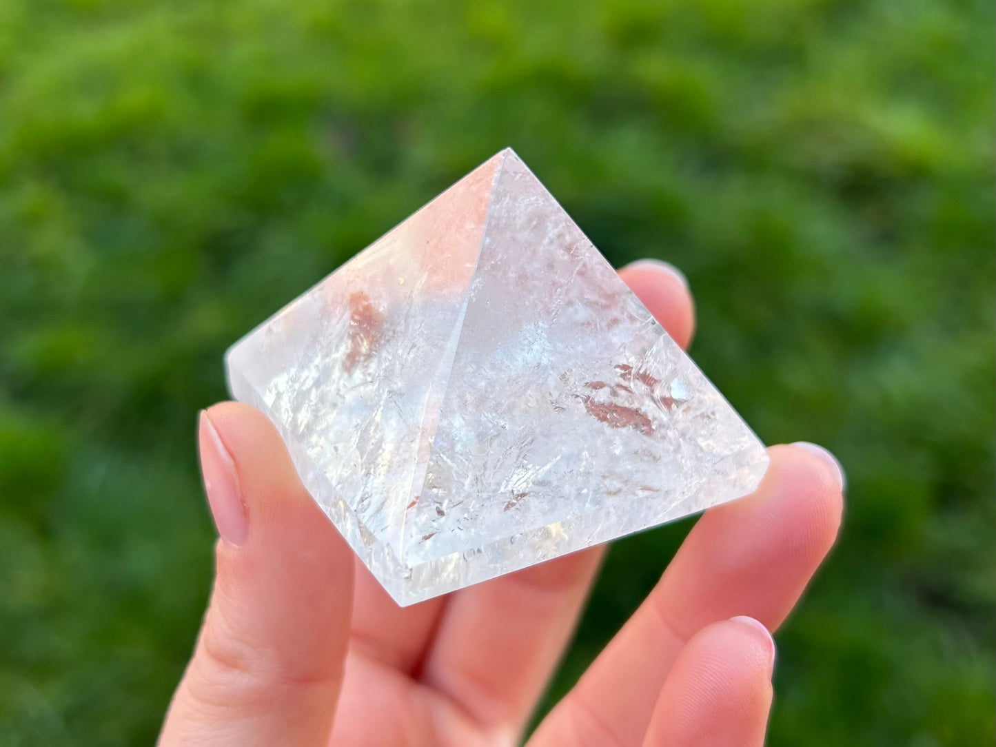 Clear Quartz Pyramids