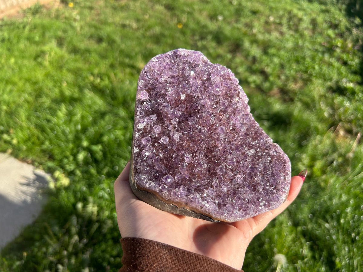 Rainbow Amethyst Cut Bases