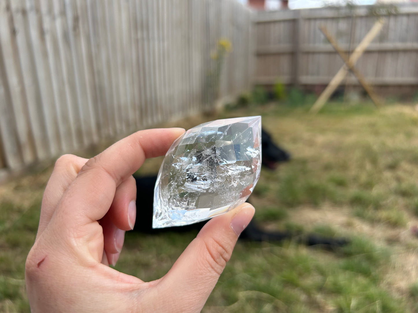 Clear Quartz Faceted Gems 3kg