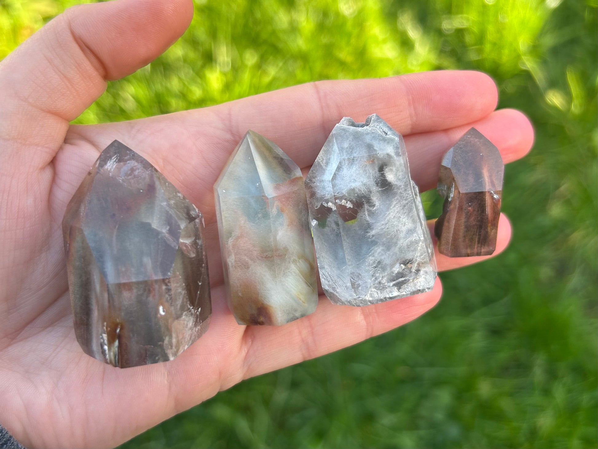 AAA+ Amphibole Quartz - Lilith and Athena Wholesale